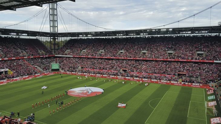 Das RheinEnergieSTADION ist die Heimat des 1. FC Köln ©Foto: Pixabay Billmann